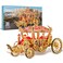Piececool 3D Metal Puzzles for Adults, Princess Carriage Model Kits DIY Brain Teaser Puzzles 3D Metal Model Building Kits Anxiety Relief Toys, Great Birthday, 216 Pcs