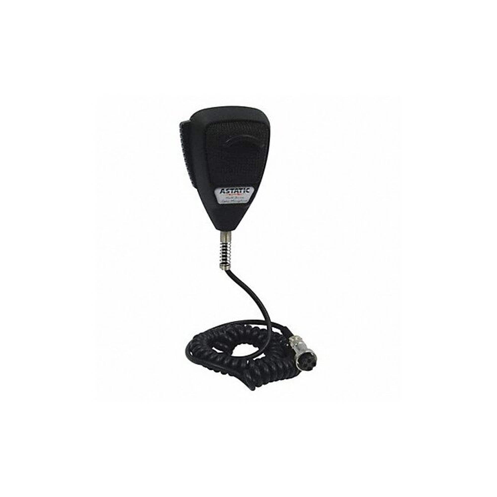 Astatic Astatic 30210002 Rubberized 4 Pin 636l Noise Cancelling Microphone 4 PIN