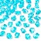 DomeStar Blue Fake Crushed Ice Rocks, 150 PCS Fake Diamonds Plastic Ice Cubes Acrylic Clear Ice Rock Diamond Crystals Fake Ice Cubes Gems for Winter Christmas Vase Fillers Decoration
