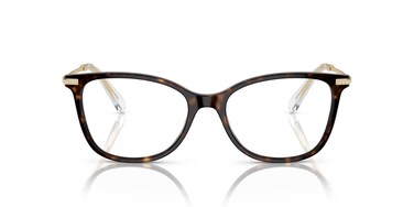 Swarovski SK2010 Prescription Eyewear Frames, Dark Havana/Demo Lens, 54 mm