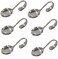 6 Pack Appetizer/Canape Serving Spoons Sunrise Kitchen Supply (Round)
