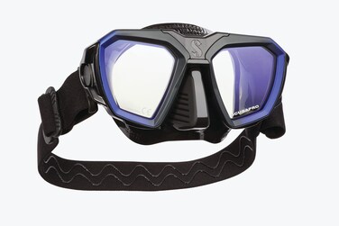 SCUBAPRO D-Mask Scuba Diving Mask, Blue/Black, Small