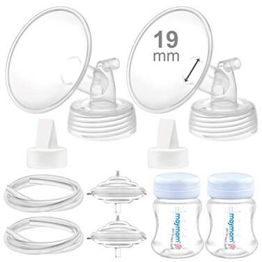 19mm Flange Maymom Pump Parts Compatible with Spectra S2 Spectra S1 Spectra 9 Plus Replacement Kit for Spectra Pump Parts Not Origianl Spectra S2 Accessories and Spectra S1 Plus Accessories