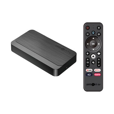 BOXPUT Lemon TV L2 Android TV Box 2024 Allwinner H618 Android 12.0 TV Box 4K Dual WiFi 2.4G/5G BT5.4 Smart TV Box 2GB RAM 16GB ROM Android Box with BT Voice Remote