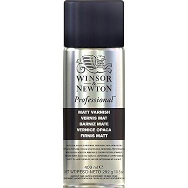 Winsor &amp; Newton Professional Artists' Aerosols, Picture Varnish, Matt, 400ml