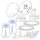 Maymom Pump Parts Compatible with Spectra S2 Spectra S1 Valves Tubes Bottles Backflow Protectors, Not Original Spectra S2 Replacement Pump Parts Spectra 32mm Flange Spectra Duckbill Valve