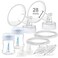 Maymom Pump Parts 28mm Flange Compatible with Spectra S2 Spectra S1 Not Original Spectra Replacement Pump Parts Spectra Flange Bottles Backflow Protectors Duckbill Valve