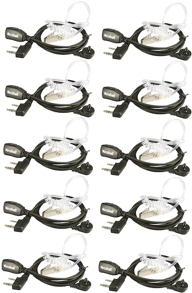 Arcshell Acoustic Tube Earpiece 10 Pack