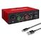 USB Audio Interface with Mic Preamplifier XLR audio interface 48v for streaming Support Instrument Guitar or Bass Smartphone Tablet Computer and Other Equipment Recording