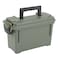 Tactical45 Dry Ammo Box Plastic Ammunition Storage, Green - 30 and 50 Cal Ammo Can Organizer, Emergency Marine Container
