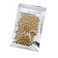 PABCK 100 Pack 5.5x7.9 inch (Inside Size 5.1x6.3 inch) Clear Front Resealable Heat Seal Bags for Zip Bulk Food Storage Lock Bag Reclosable Airtight Foil Pouch Zipper Lock Packaging with Tear Notches