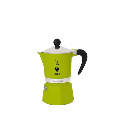 Bialetti 4972 Rainbow Espresso Maker, Green, 30 x 20 x 15 cm