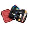 Glucology Diabetes Plus Supplies Case   Portable and Stylish Extra Large Organizer for Daily Use   Perfect for Carrying Blood Sugar Monitor, Insulin Needles, and Medication (Red, Plus)