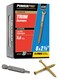 Hillman Available 48594 PowerPro Premium Exterior Wood Screw, Epoxy Coated Bronze, #8 x 2-1/2" (48632)