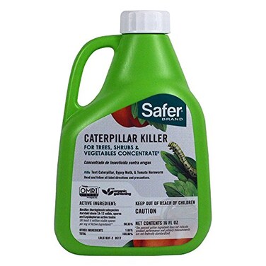 Safer Brand 5163 Caterpillar Killer II Concentrate, 16 Oz For Insects