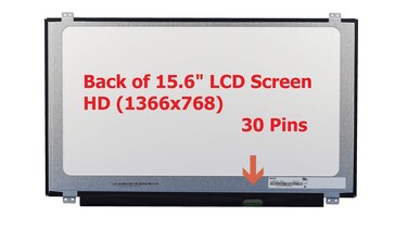 Hp Pavilion 15-af131dx Replacement Laptop LCD Screen 15.6" WXGA HD LED DIODE (Substitute Replacement LCD Screen Only. Not a Laptop) (15-AF135NR 15-AF139CA)