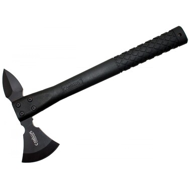 Camillus Ravenous, 13.5-inch Tomahawk with Sheath, Black