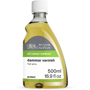 Winsor &amp; Newton Professional Dammar Varnish, 500ml (16.9-oz) Bottle