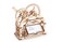 Ugears Mechanical Etui 3D Puzzle, Wooden Building Blocks, Decorative Desktop Business Card Holder, Brain Teaser Game for Teens and Adults