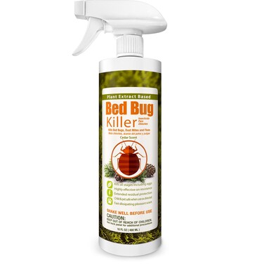 Bed Bug Killer 16 oz EcoVenger by EcoRaider, 100% Kill Efficacy, Bedbugs &amp; Mites, Kills Eggs &amp; The Resistant, Lasting Protection, USDA BIO-Certified, Plant Extract Based &amp; Non-Toxic, Child &amp; Pet Safe