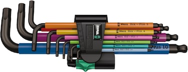 950 SPKL/9 SM Long ARM HEX Key Set (no SB)