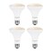 SYLVANIA Wifi LED Smart Light Bulb, 65W Equivalent Dimmable Soft White BR30, Compatible with Alexa and Google Home Only - 4 Pack (75689)