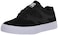 DC Boys' Kalis Vulc Skate Shoe, Black/Gum 3.5 medium US