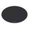 Navaris Round Yoga Mat - 47&quot; Diameter Circular Exercise Mat 1/4&quot; Thick - Non-Slip Mat for Cardio, Workout, Fitness, Tai Chi, Meditation - Size Small