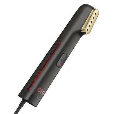 CHI Steam Handheld Garment Steamer for Clothes, Fabric and Drapes, 5 Minutes of Continuous Steam, Portable Wrinkle-Remover for Home and Travel, Vacation Essentials, Black (11580)