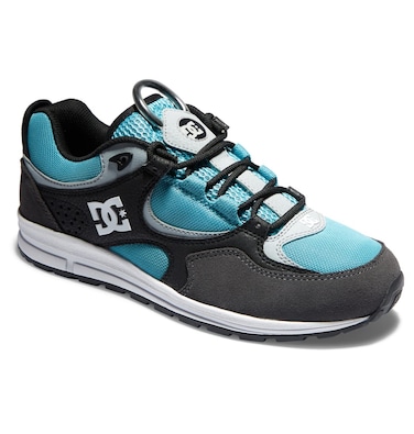 DC Men's Kalis LITE Skate Shoe, Blue Heather/Navy, 5