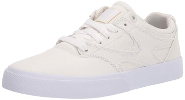DC womens Kalis Vulc Skate Shoe, Tan, 6.5 US