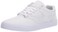DC womens Kalis Vulc Skate Shoe, White/White, 7 US