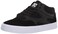 DC mens Kalis Vulc Mid Skate Shoe, Black/Black/White, 4.5 US