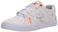 DC Women's Kalis Vulc Skate Shoe, White/Splatter, 7.5