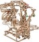 UGEARS Wooden Marble Run Chain Hoist - Mechanical 3D Wooden Puzzles for Adults, DIY Model Kit Crafts for Adults, Unique Puzzles for Adults - 3D Puzzle Marble Game Gifts for Puzzle Lovers - 400 Pcs