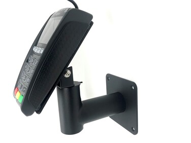 Sturdy Metal Swivel Wall Mount for Ingenico IPP320 and IPP350 Credit Card Machine - Complete Kit