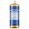 Dr. Bronner's - Pure-Castile Liquid Soap (Peppermint, 25 Ounce) - Made with Organic Oils, 18-in-1 Uses: Face, Body, Hair, Laundry, Pets and Dishes, Concentrated, Vegan, Non-GMO