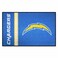 FANMATS - 8231 NFL San Diego Chargers Nylon Face Starter Rug 19"x30