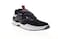 DC Men's Kalis Skate Shoe, Black/Grey/RED, 8