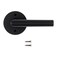 Kwikset 788MILRDT-26D 788MILRDT Milan Non-Turning One-Sided Dummy Door Lever with Round Rose
