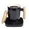 Coffee Mug Warmer Set for Desk, Temperature Controll Heating Cup for Hot Chocolate, Cocoa and Tea, Office &amp; Home use