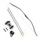 Southland Archery Supply SAS 30-35lbs 22-29" Robinhood Long Bow for Adult/Youth w/Belt Quiver, Armguard, Finger Tab, Arrow Rest, Target Face and 2 x Arrows (Brown)