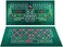 BALIKEN 84x42 Inches Roulette Table Mat &amp; Craps Table Top Casino Felt Professional Grade Mat (Green)