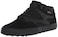 DC Men's Kalis Vulc MID WNT Skate Shoe, Black/Black/Black, 8