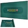 BALIKEN 84x42 Inches Texas Holdem Poker Mat &amp; Blackjack Table Top Casino Felt Professional Grade Mat (Green)