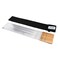 Goutime 23 X 5/8 Inch Stainless Steel Shish Kabob Barbecue BBQ Skewers with Wood Handle for Outdoor Cooking Grilling, Set of 7 with Bag