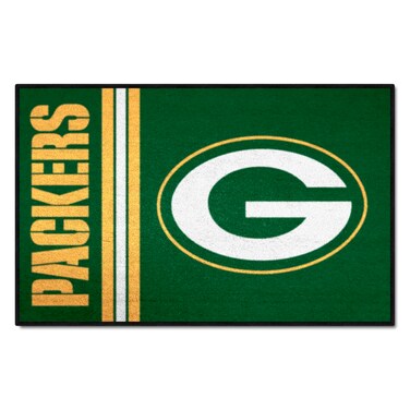 FANMATS - 8244 NFL Green Bay Packers Nylon Face Starter Rug 19"x30