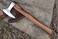 Hand Forged Tactical Hatchet Tool Viking Bearded Hawk Tomahawk Axe Camping Axe