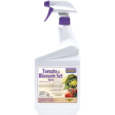 Bonide Tomato &amp; Blossom Spray Set, 32 oz Ready-to-Use, Increases Harvest of Fruits &amp; Vegetables in Home Garden