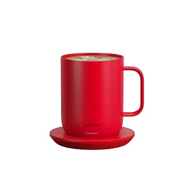 Ember Temperature Control Smart Mug 2, 10 Oz, App-Controlled Heated Coffee Mug with 80 Min Battery Life and Improved Design, Red